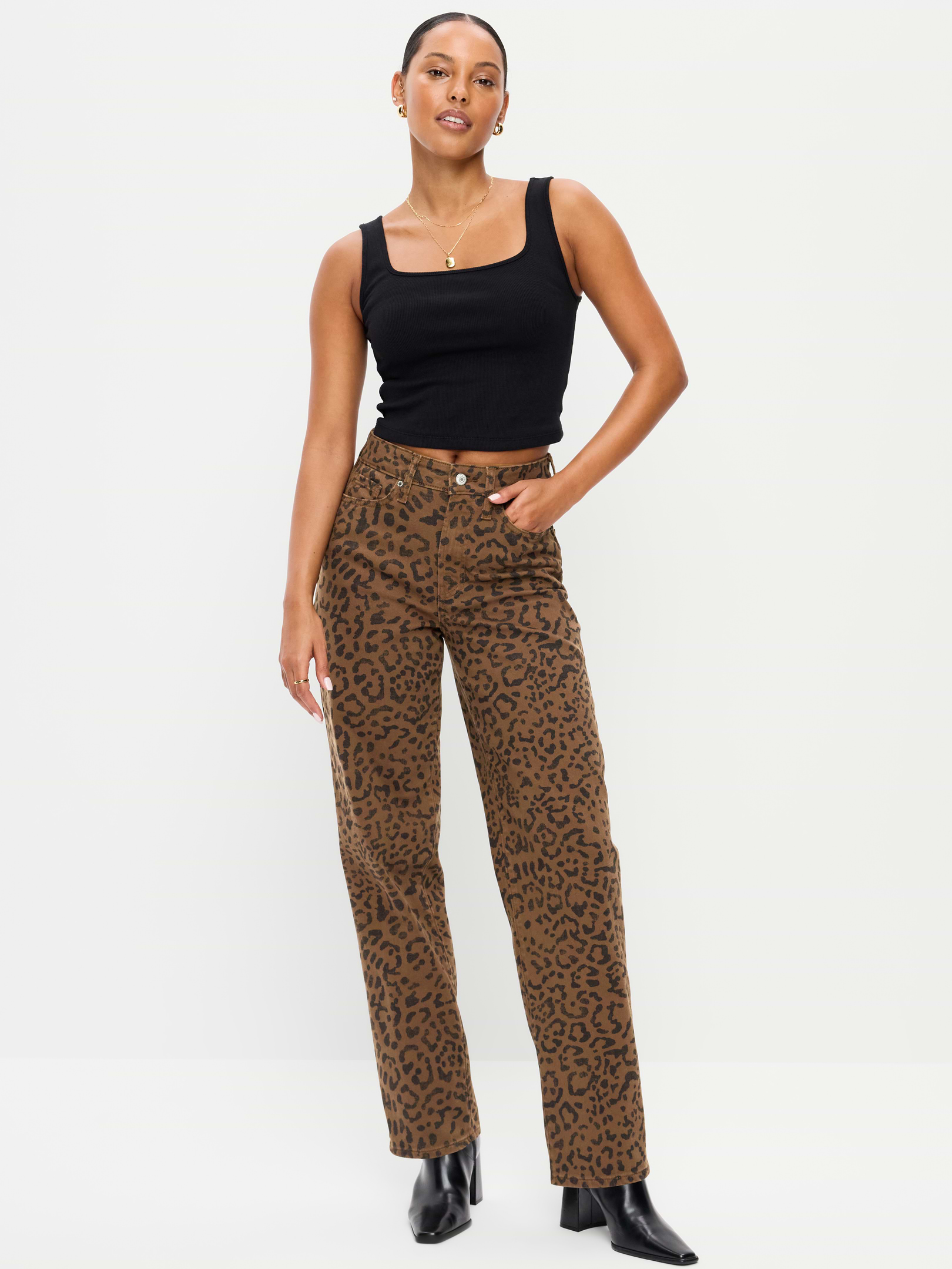 Image 1 of 8, Our new and improved relaxed take on OG Straight with fuller hips., no-gap high waist, zip fly, loose leg, Product #1180977