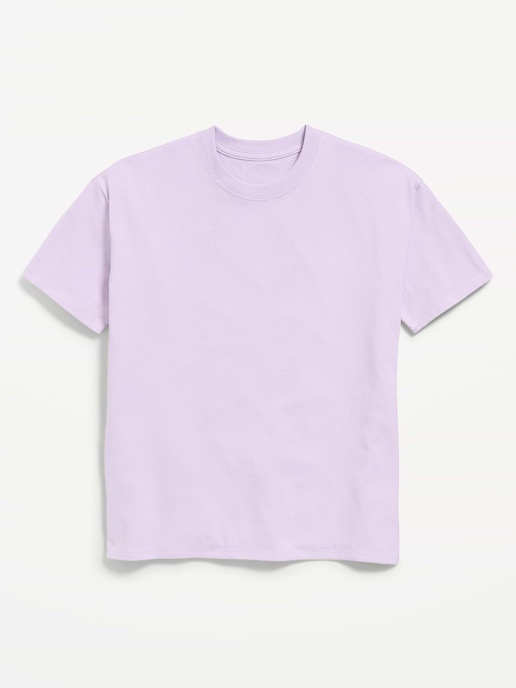 Image 2 de 3, T-shirt surdimensionné à manches courtes pour fille