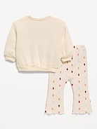 Image 3 of 3, Graphic Sweatshirt and Legging Set for Baby