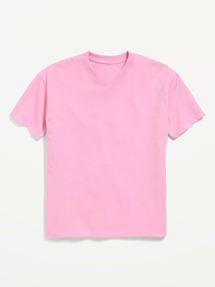 Image 2 de 3, T-shirt surdimensionné à manches courtes pour fille