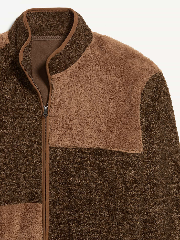 Image 5 of 5, Sherpa Full-Zip Jacket