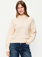 Image 1 of 1, Featuring SoSoft. Feels like cashmere, wears like a year-round fave., crew neck, long sleeves, drop shoulders, rib-knit cuffs and hem, Product #1182257