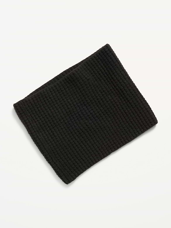 Waffle-Knit Gaiter