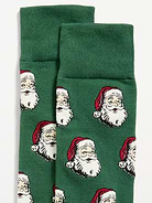 Image 2 of 2, Printed Novelty Socks for Men