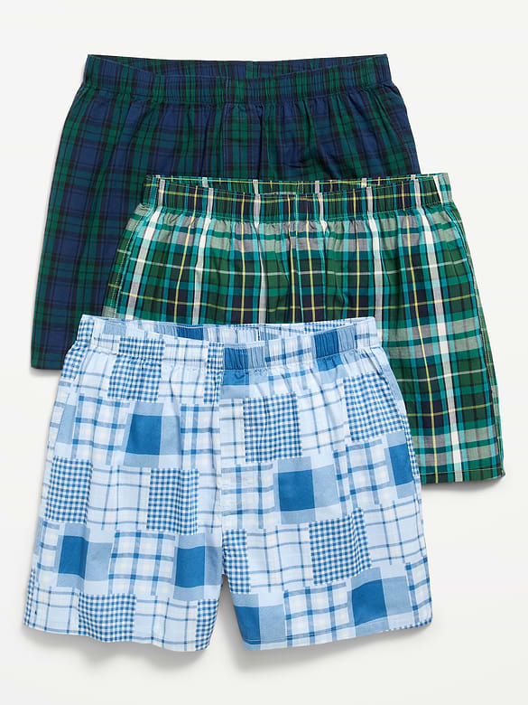 Printed Boxer Shorts 3-Pack