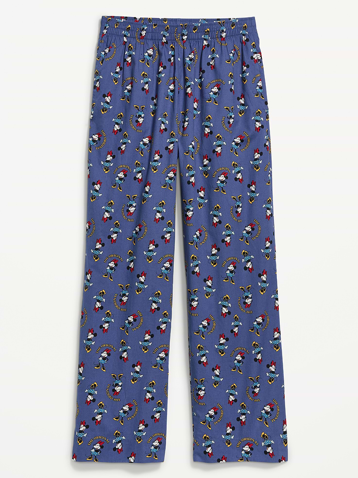 Image 4 of 4, Old Navy x Disney Poplin Pajama Pants for Women