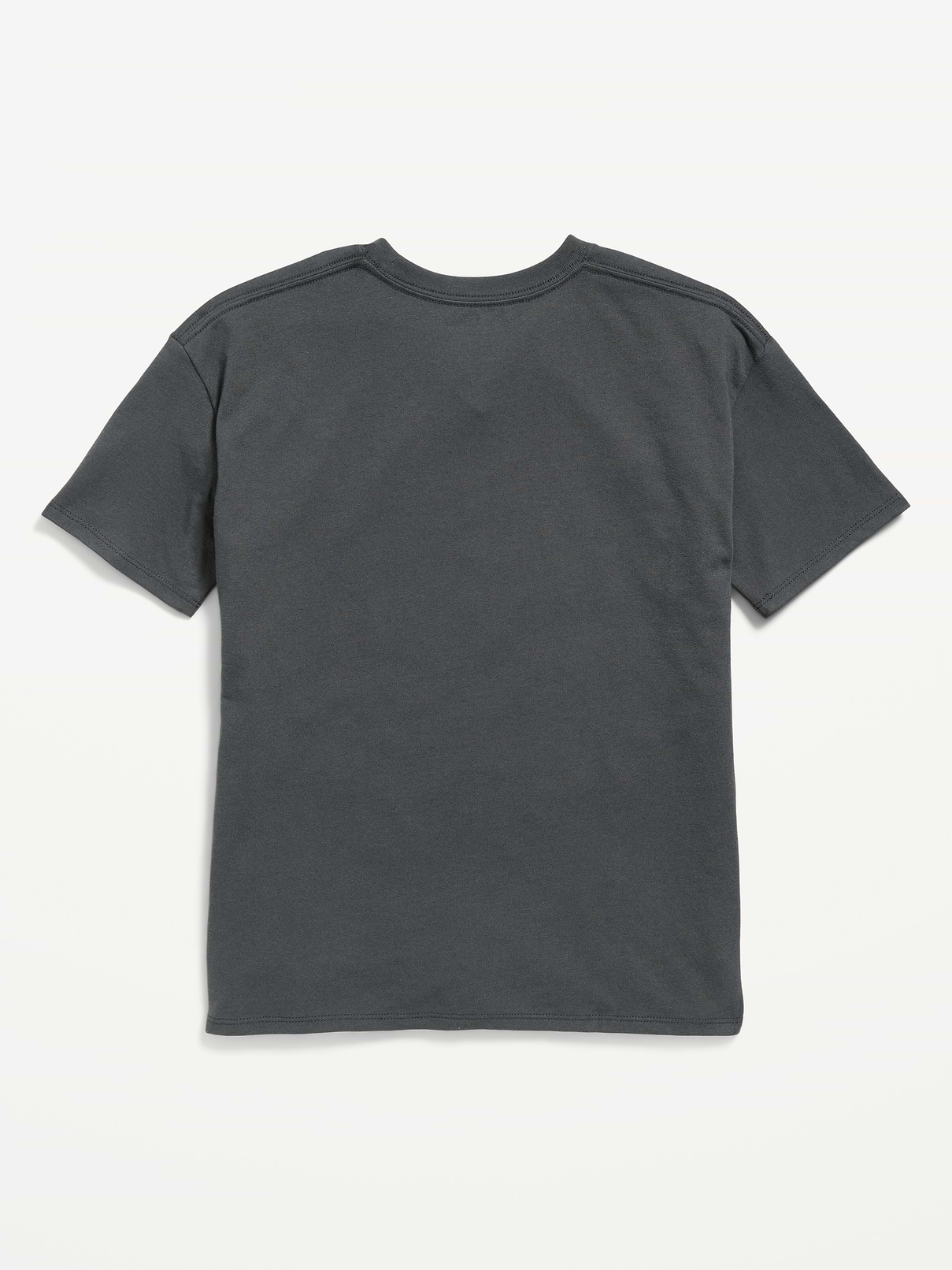 Image 2 of 2, Oversized Short-Sleeve Graphic Tunic T-Shirt for Girls