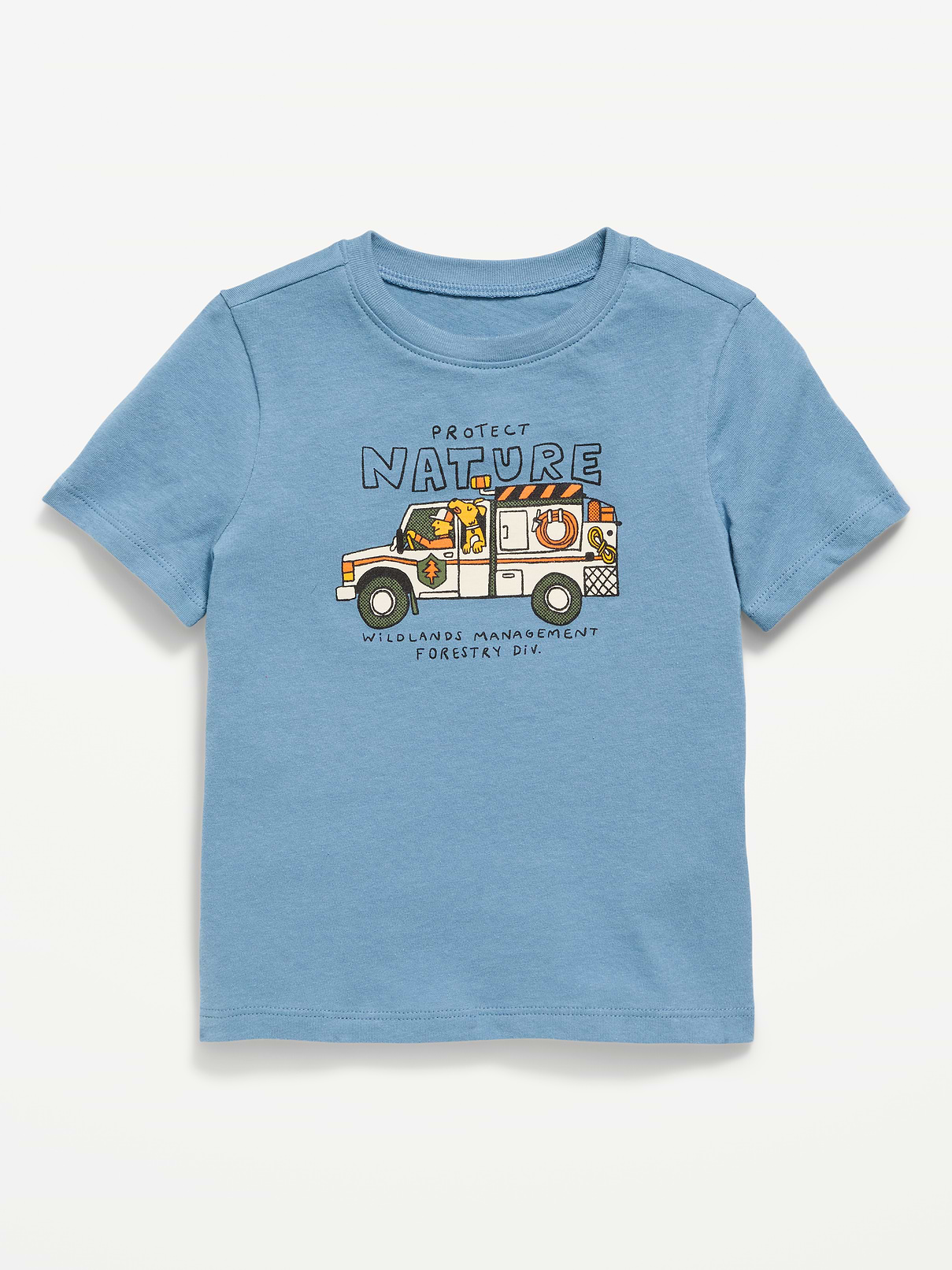 Image 1 of 1, crew neck, short sleeves, graphic at front, Product #1184211