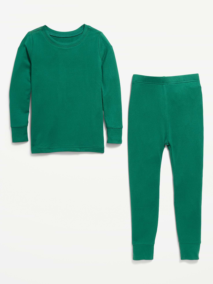 Image 2 of 2, SoftMode Snug-Fit Pajama Set for Toddler & Baby