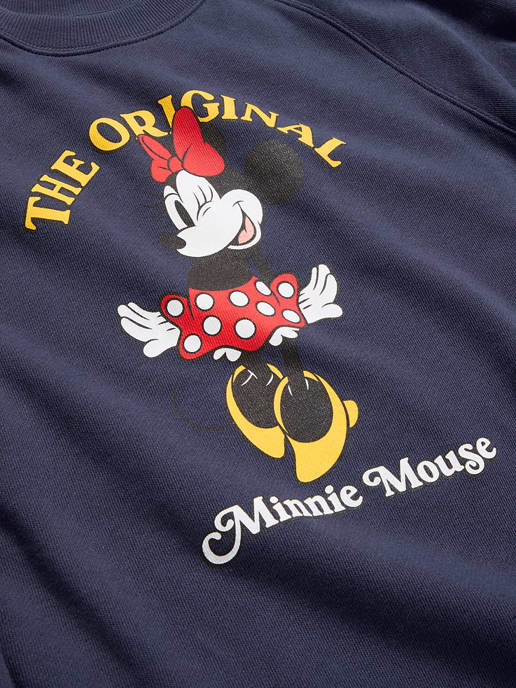 Image 9 of 9, Old Navy x Disney Minnie Mouse Oversized Raglan Sweatshirt for Women