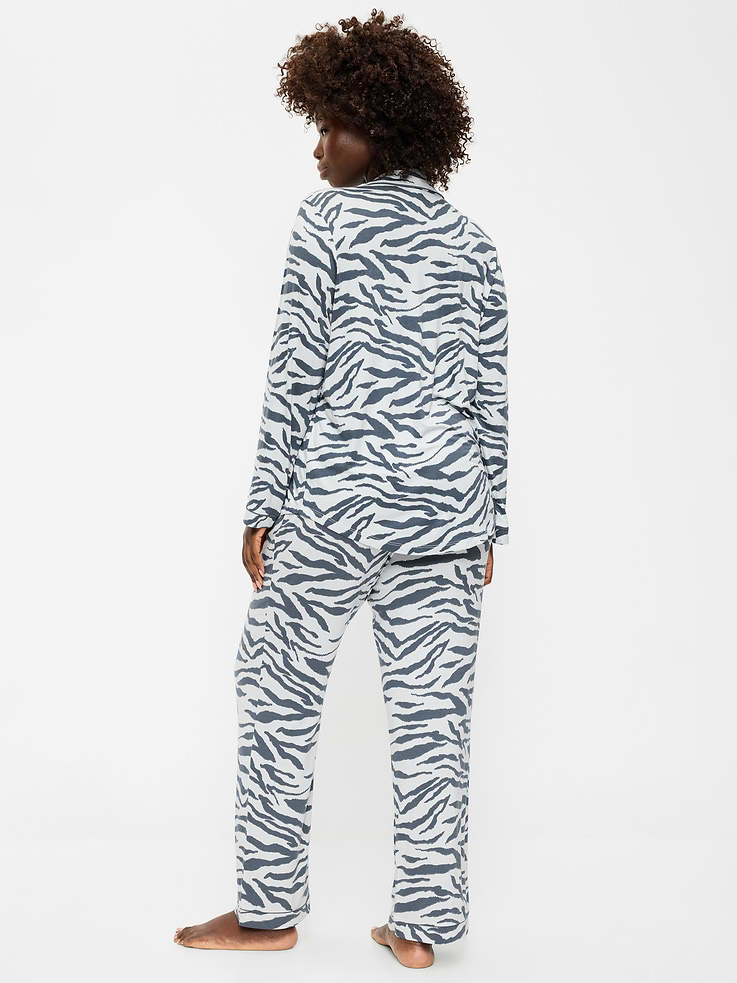 L'image numéro 5 présente Ensemble pantalon en tricot de jersey Grasse matinée
