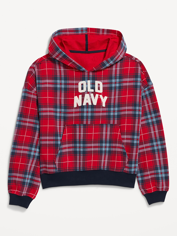 Oversized Pullover Logo Hoodie Sweatshirt