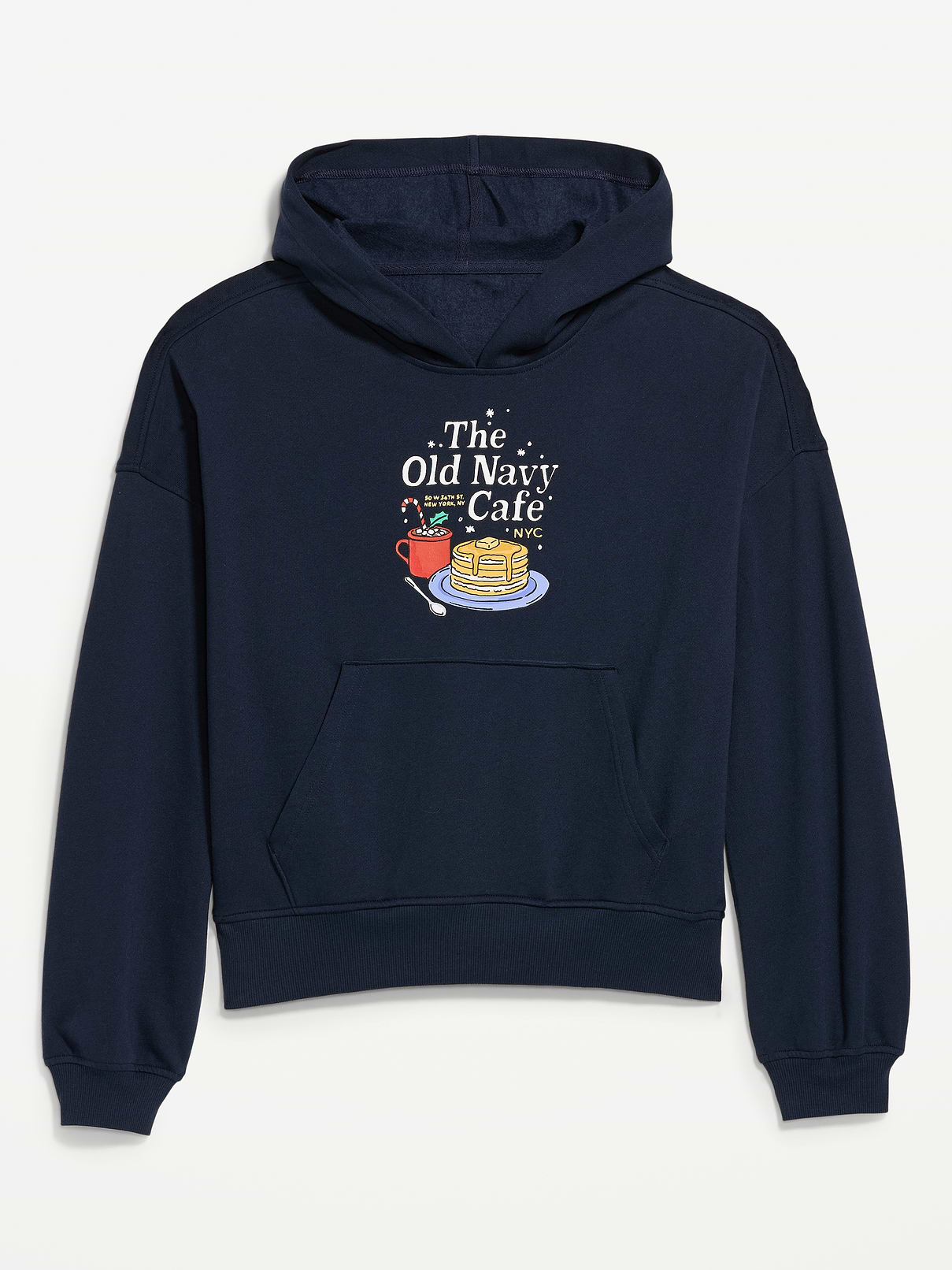 Oversized Pullover Logo Hoodie Sweatshirt