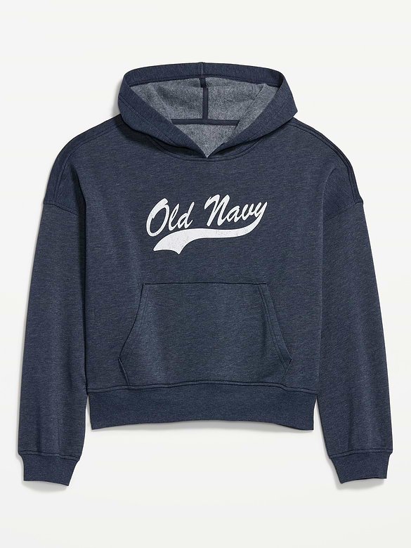 Oversized Pullover Logo Hoodie Sweatshirt