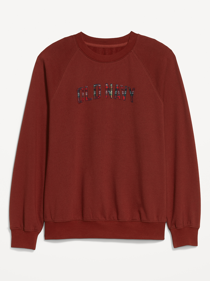 Image 1 of 7, SoComfy. The perfect-weight, never-taking-this-off fleece., crew neck, long raglan sleeves, rib-knit trim, pullover style, Product #1186788