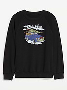 Image 1 of 3, SoComfy. The perfect-weight, never-taking-this-off fleece., crew neck, long raglan sleeves, rib-knit trim, pullover style, Product #1186788