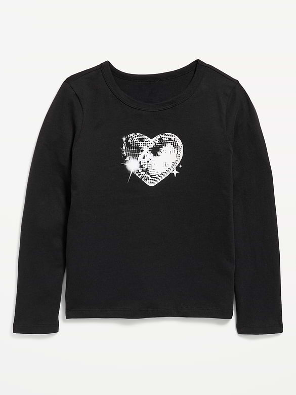 Long-Sleeve Graphic T-Shirt for Girls