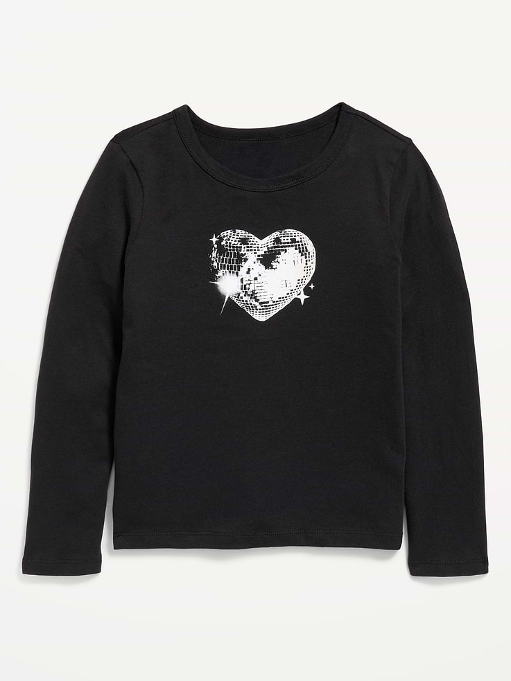 Image 1 of 1, crew neck, long sleeves, graphic at front, Product #1186767