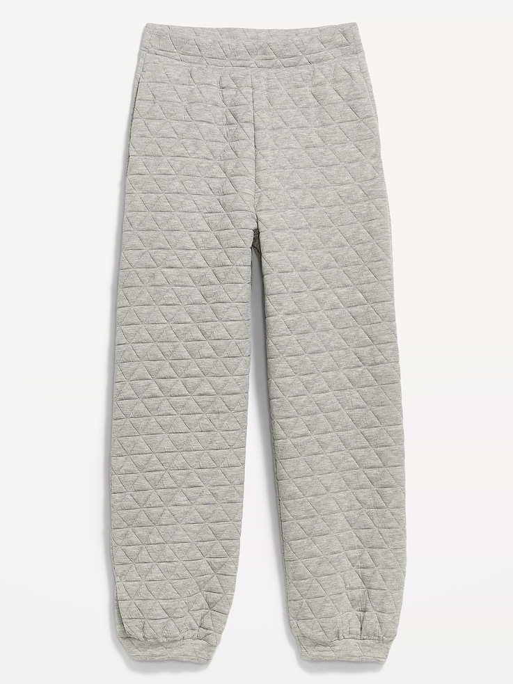 Image 5 of 5, Quilted Bounce Fleece Sweatpants