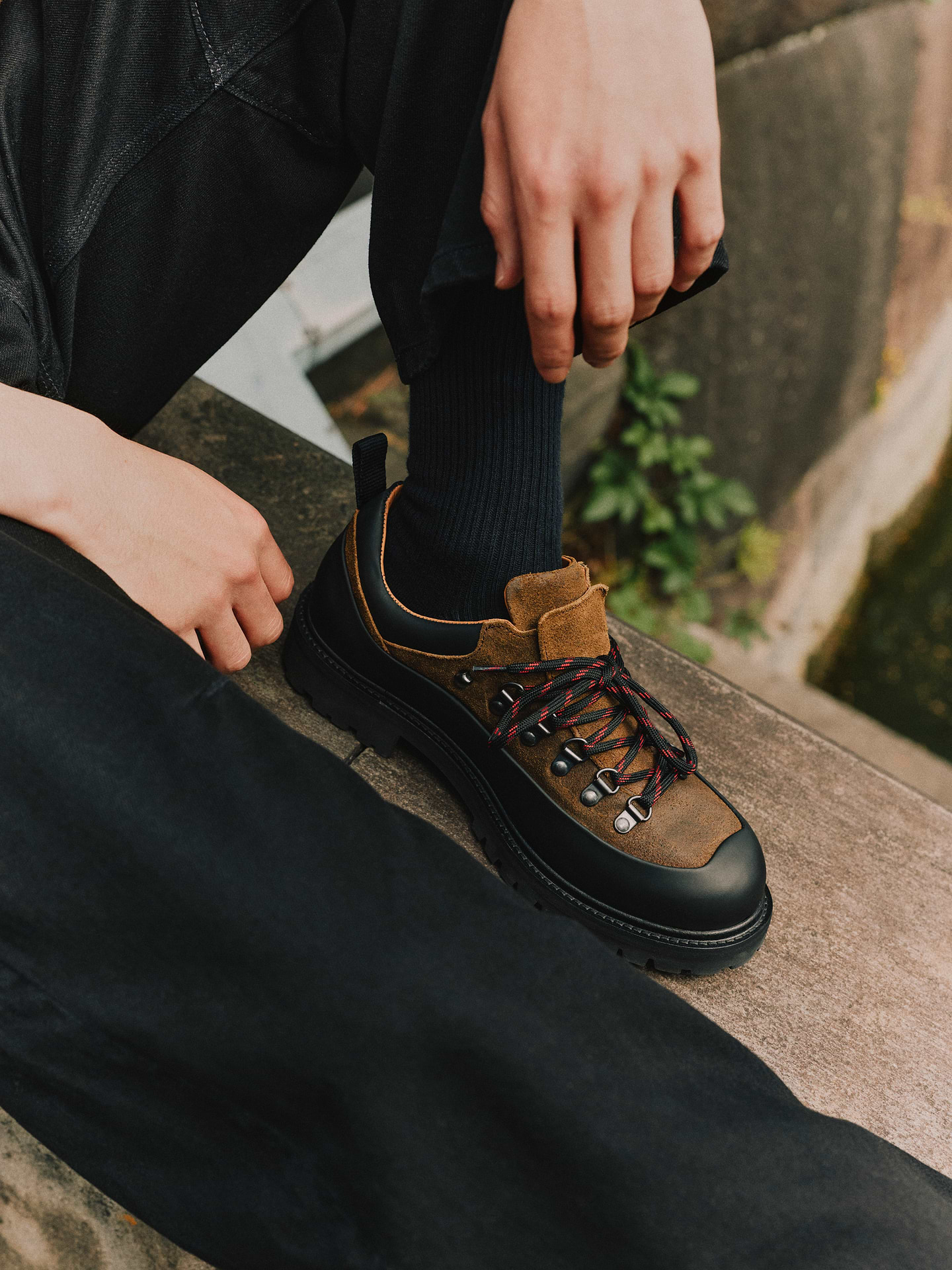 Image number 6 showing, Italian Suede Hiking Shoe