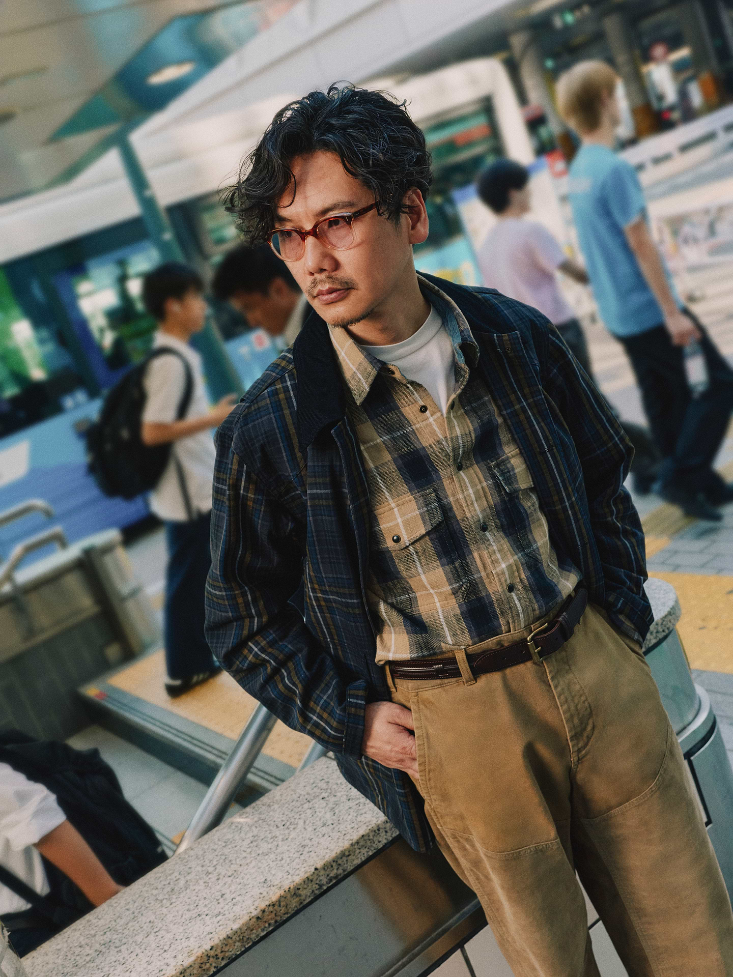 Image number 5 showing, Relaxed-Fit Flannel Utility Shirt