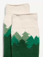 Image 2 of 2, Cozy-Lined Crew Socks for Men