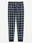 Image 3 of 3, Flannel Pajama Joggers for Men