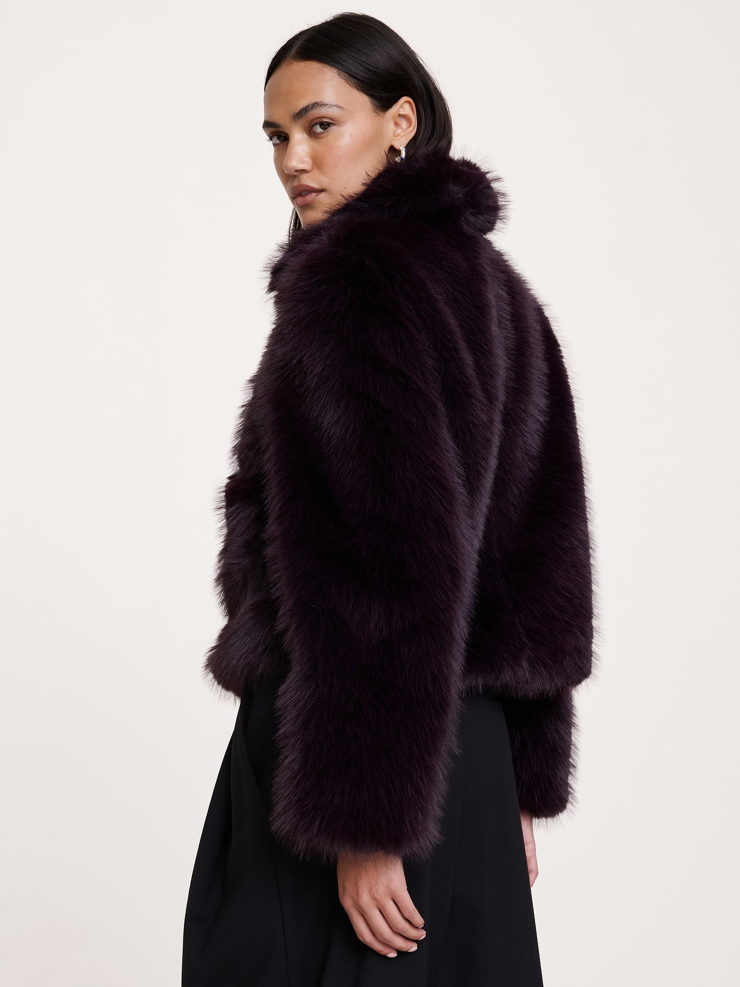 Image 3 of 8, Faux Fur Jacket