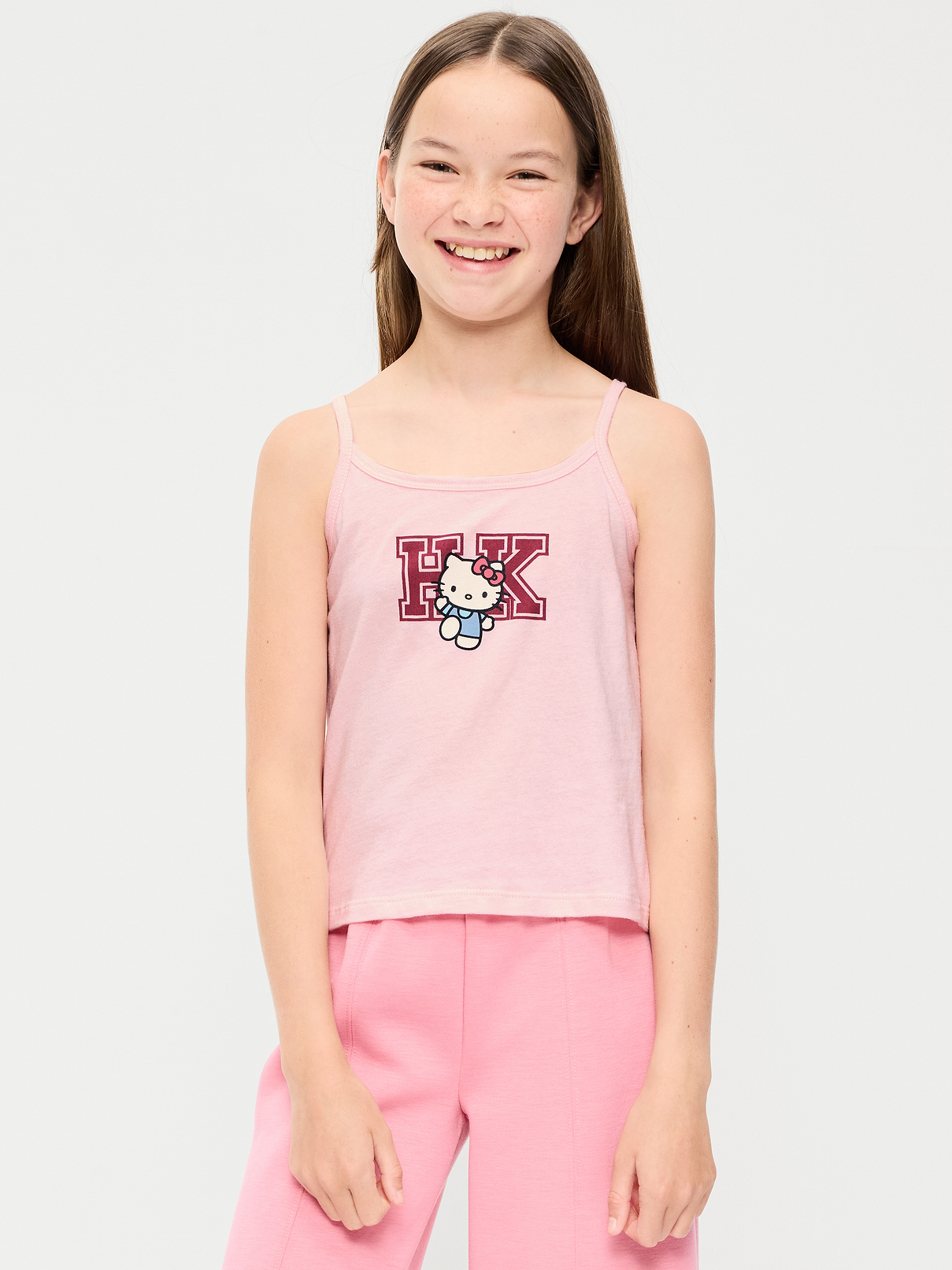 Image number 1 showing, Hello Kitty® Graphic Tank Top for Girls