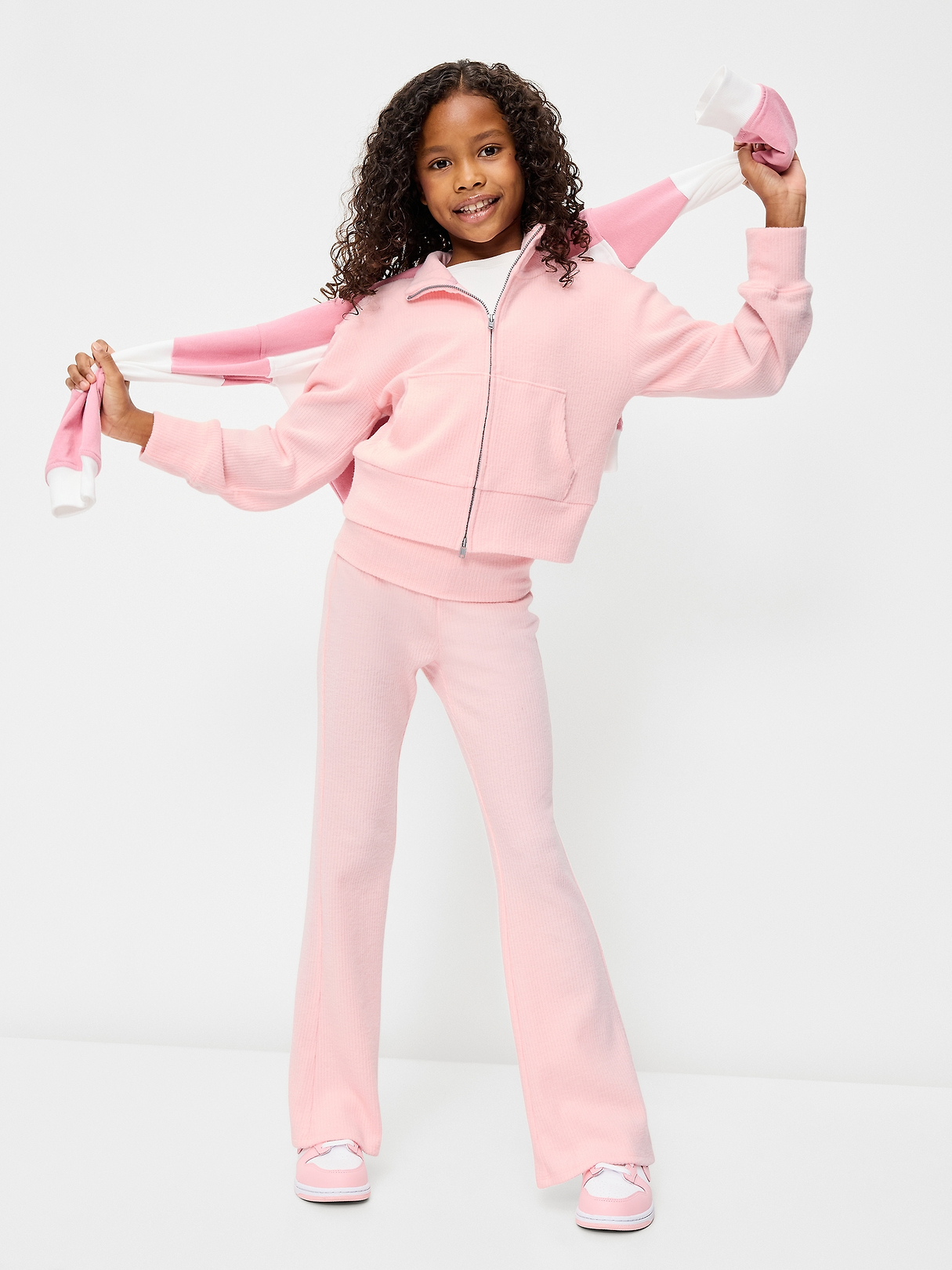 CozePlush Foldover Pants for Girls | Old Navy