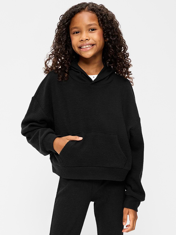 CozePlush Pullover Hoodie for Girls