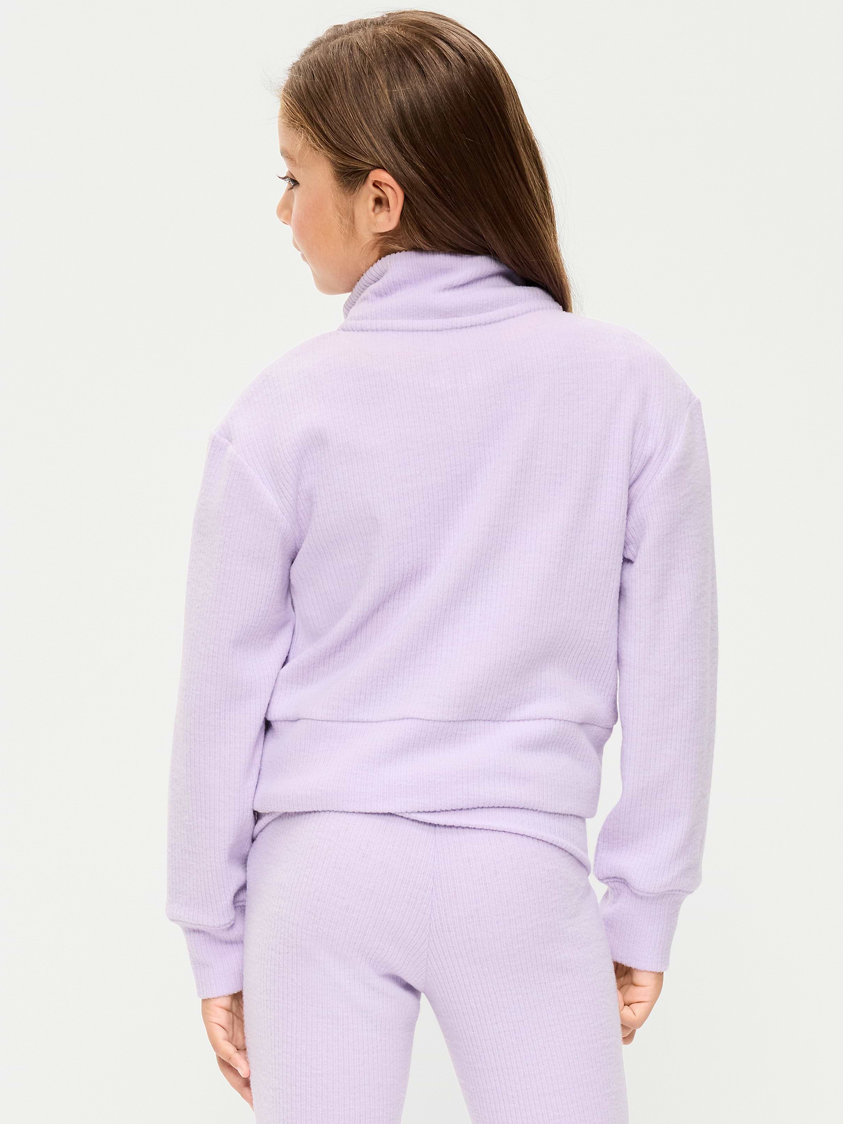L'image numéro 2 présente Veste à capuchon UltraConfo à glissière bidirectionnelle pour fille