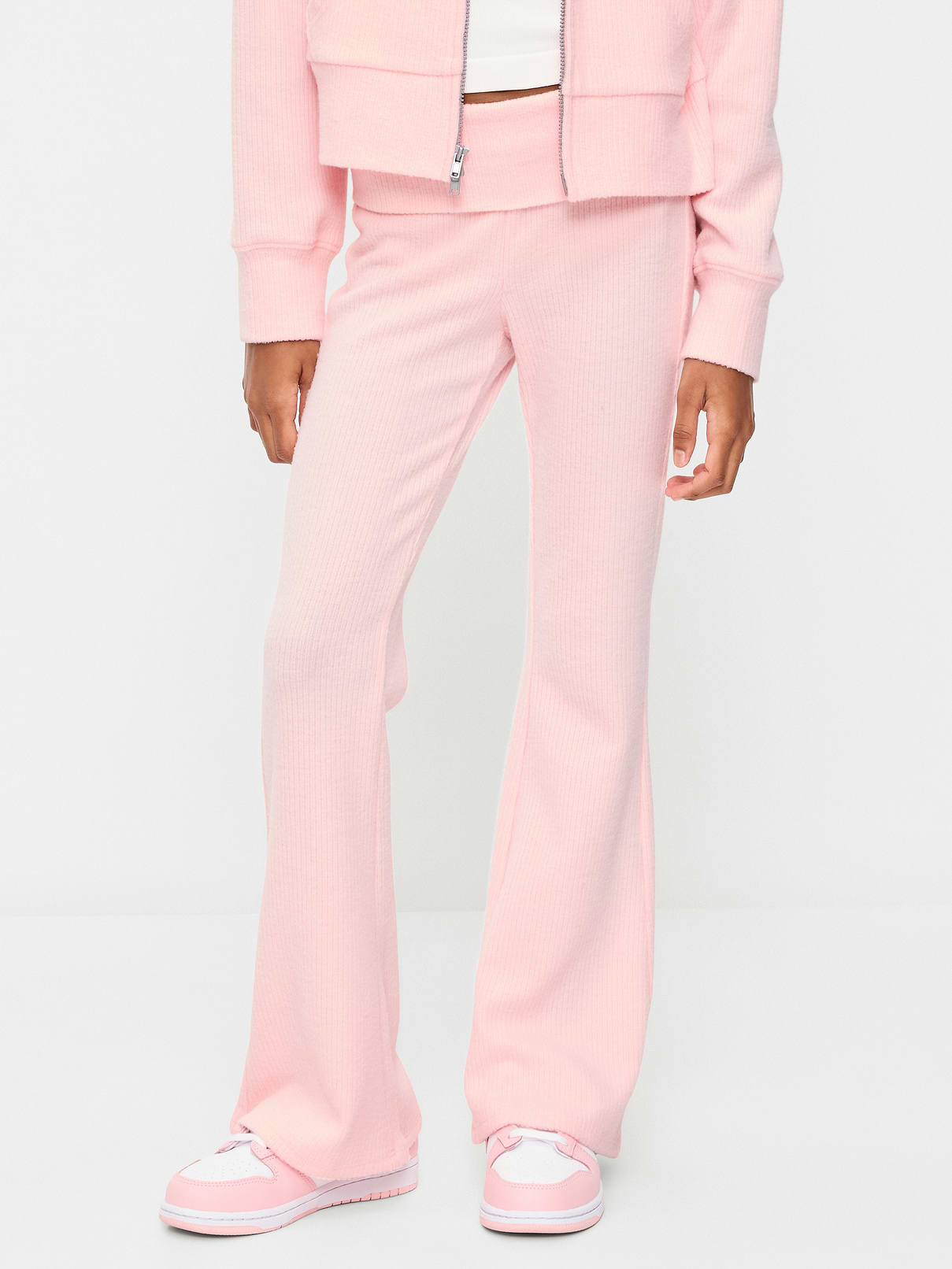 Image number 1 showing, CozePlush Foldover Pants for Girls