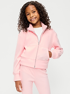 Image number 1 showing, CozePlush 2-Way-Zip Jacket for Girls