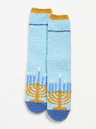 Image 1 of 2, plush cozy knit, seasonal prints vary, Product #905894