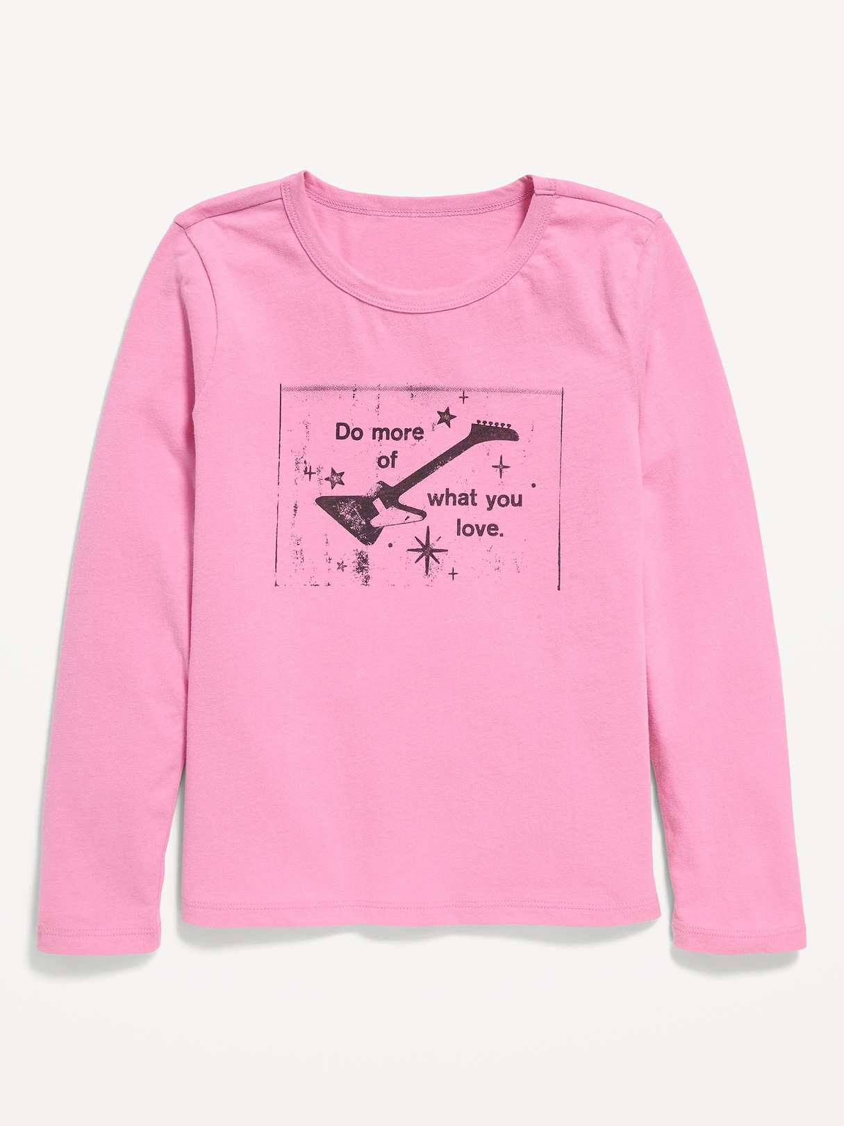 Long-Sleeve Graphic T-Shirt for Girls | Old Navy