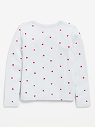 Image 3 de 3, T-shirt ultra-doux à manches longues à imprimé pour fille