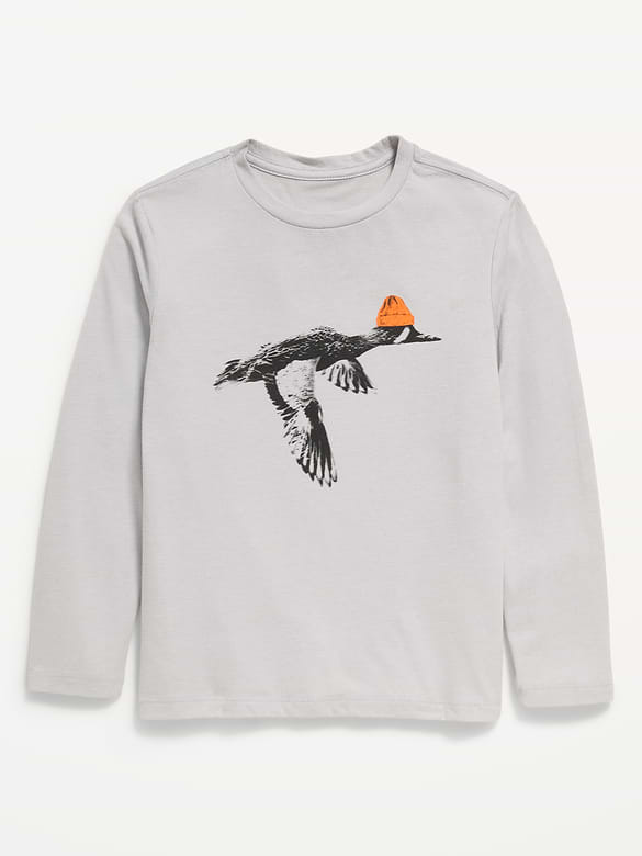Long-Sleeve Graphic T-Shirt for Boys