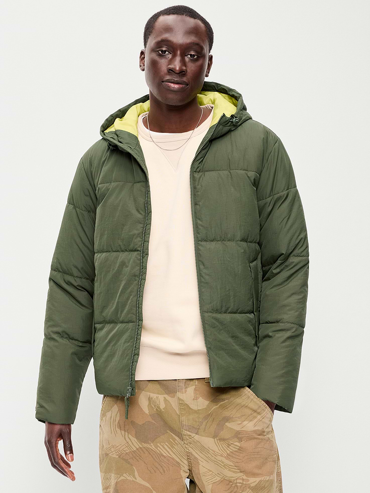 Image number 1 showing, Water-Resistant Puffer Jacket