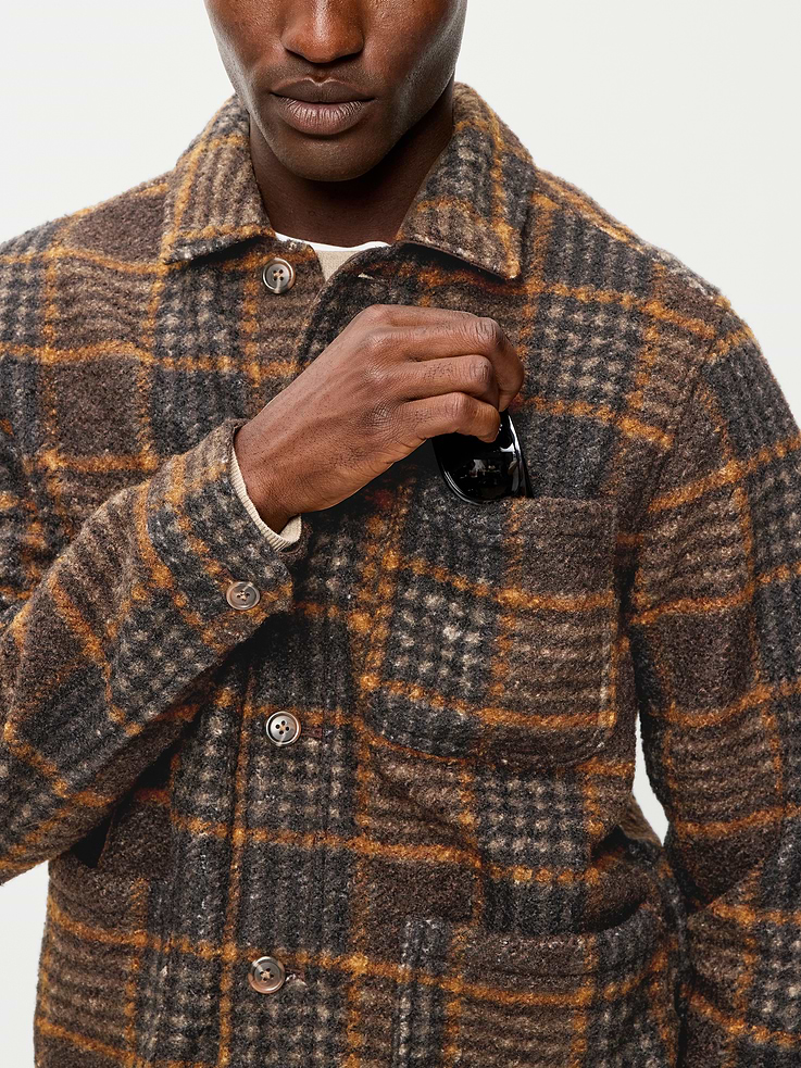 Image number 5 showing, Wool-Blend Chore Jacket