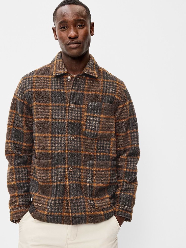 Image number 4 showing, Wool-Blend Chore Jacket