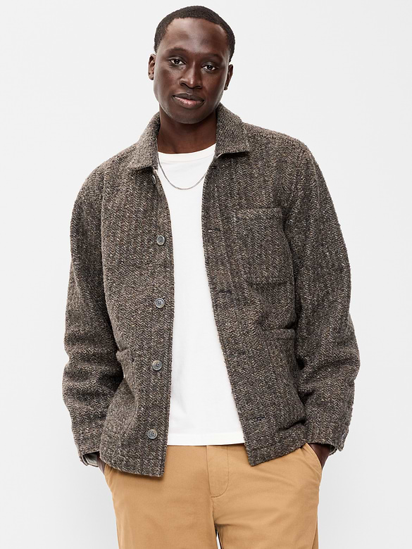 Wool-Blend Chore Jacket