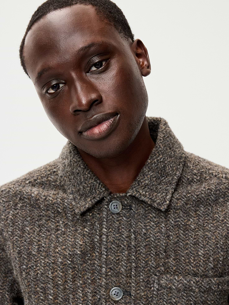 Image number 4 showing, Wool-Blend Chore Jacket