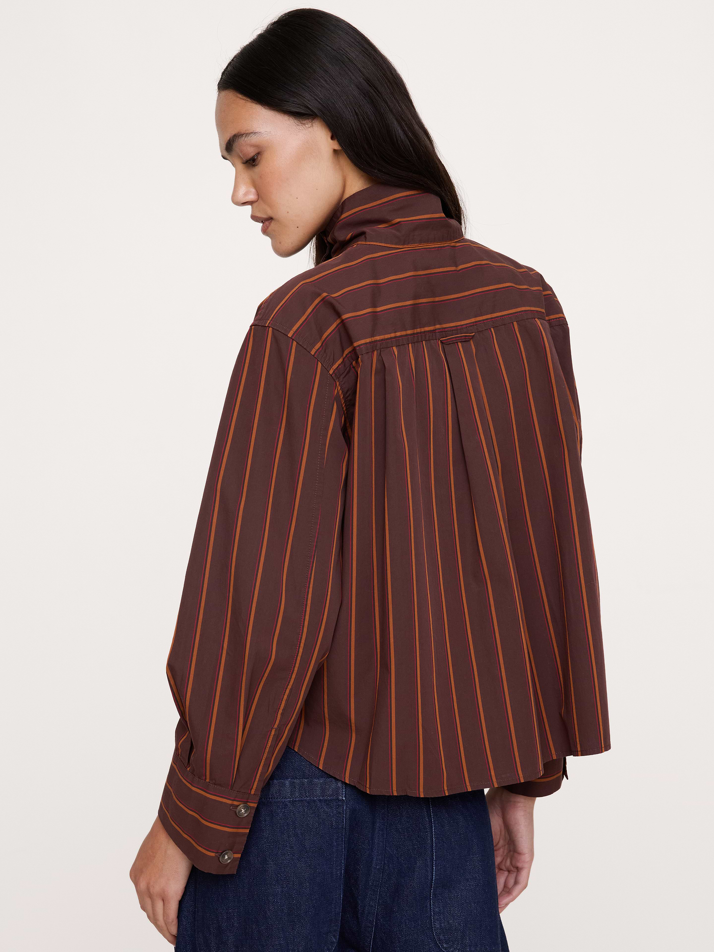 Image number 2 showing, Cotton Foldover Collar Shirt