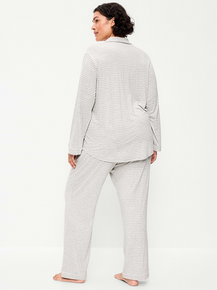 Image number 8 showing, Sunday Sleep Knit Jersey Pant Set