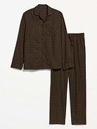 Image 3 of 3, Flannel Pajama Pant Set for Men