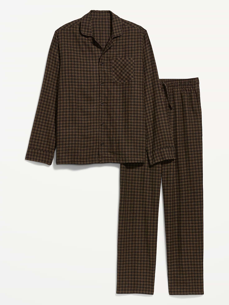 Image 3 de 3, Pyjama en flanelle pour homme
