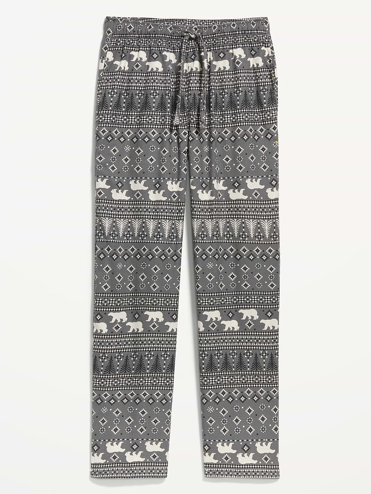 Image 3 of 3, Flannel Pajama Pants for Men