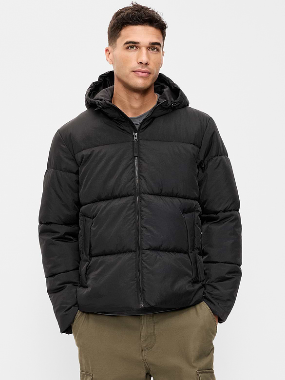 Water-Resistant Puffer Jacket
