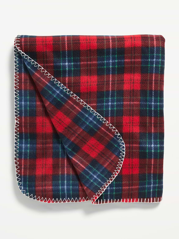 Printed Fleece Blanket for the Family
